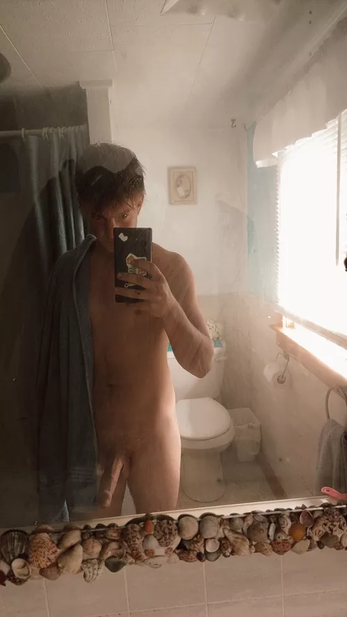 Feeling fresh again after a long day at work