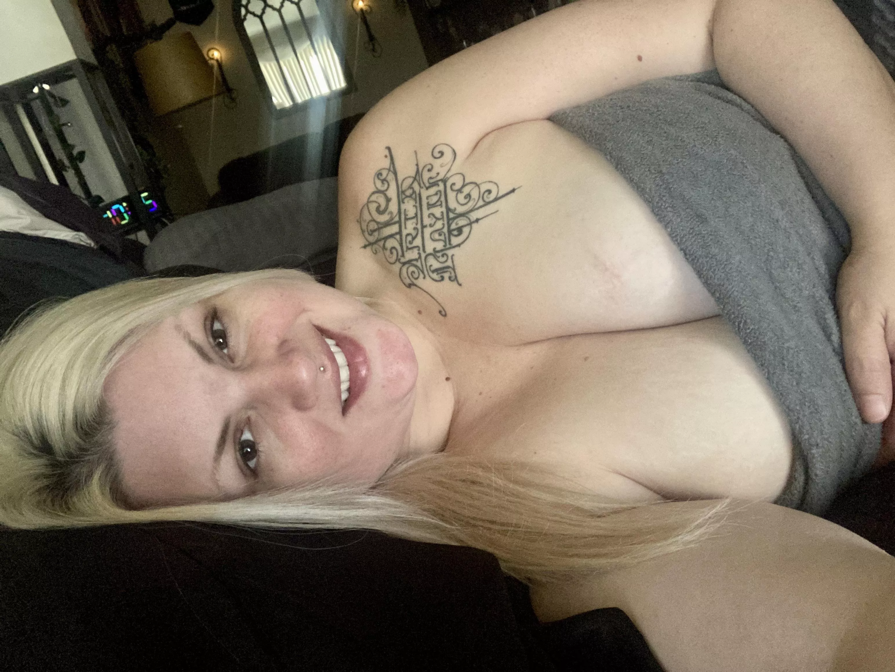 Good morning from me and my natural DD’s!