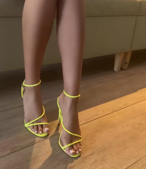 Green heels
