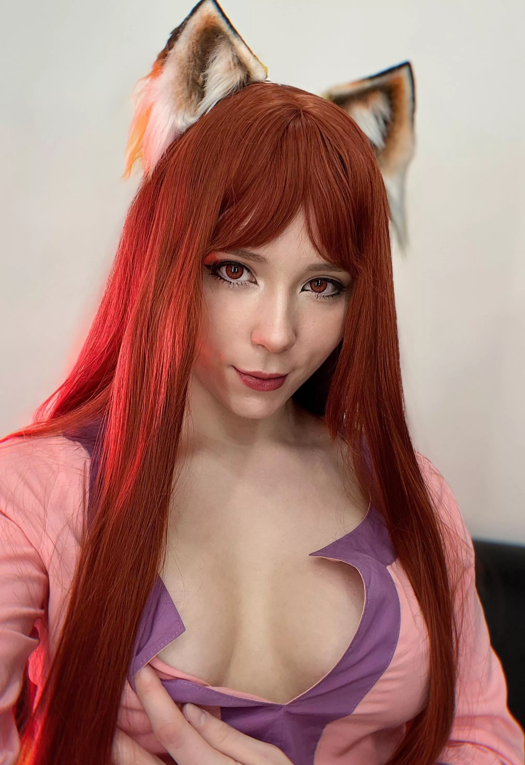 Holo from Spice and Wolf cosplay by SweetieFox