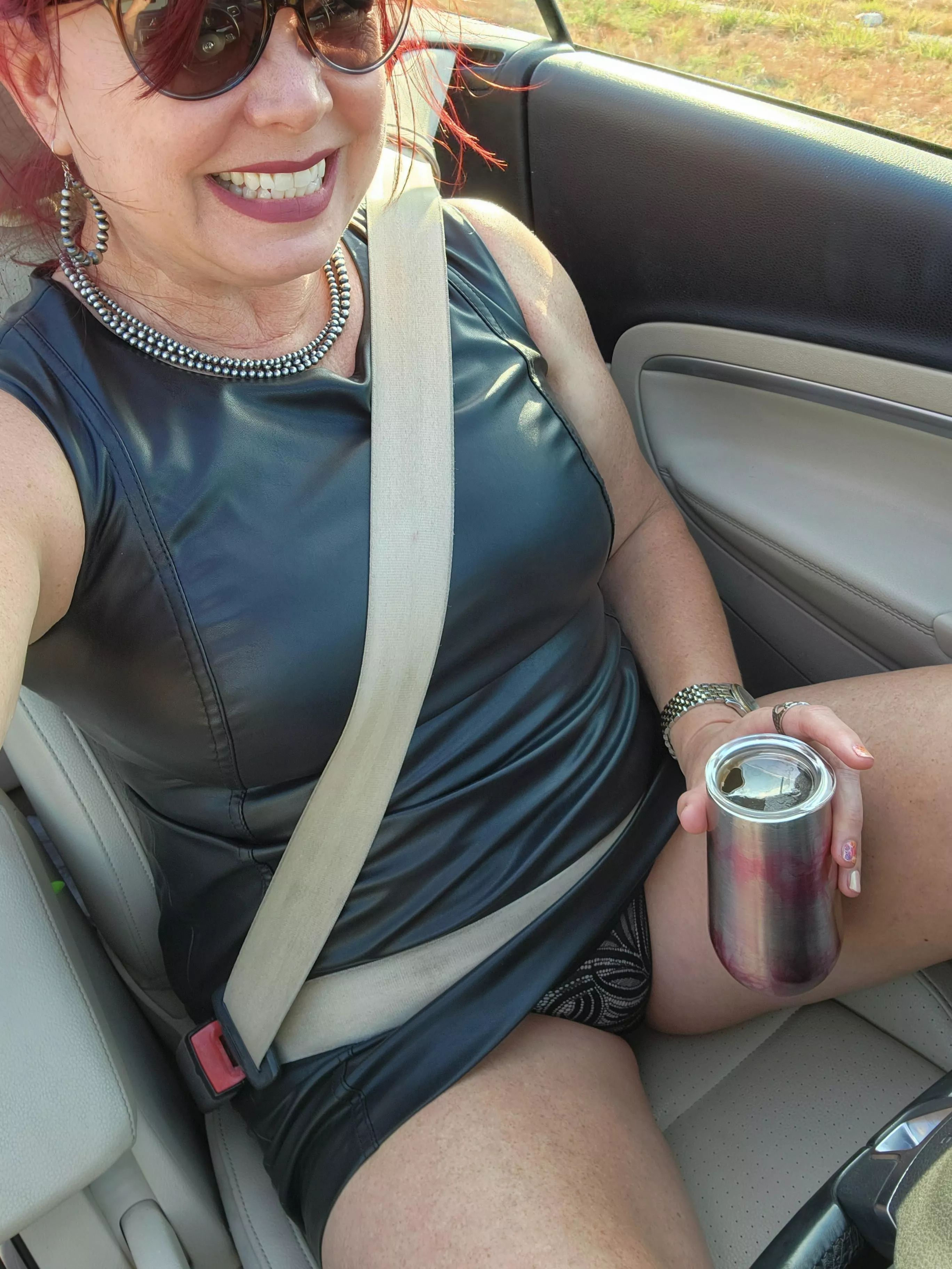 I did NOT cause the pile up on the highway today. I do hope I was welcome entertainment while we waited for the wreck to clear