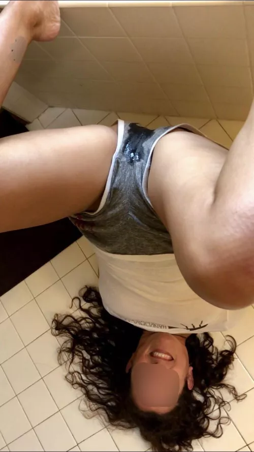 I put Annie (wife, 55) upside down and had her piss herself...