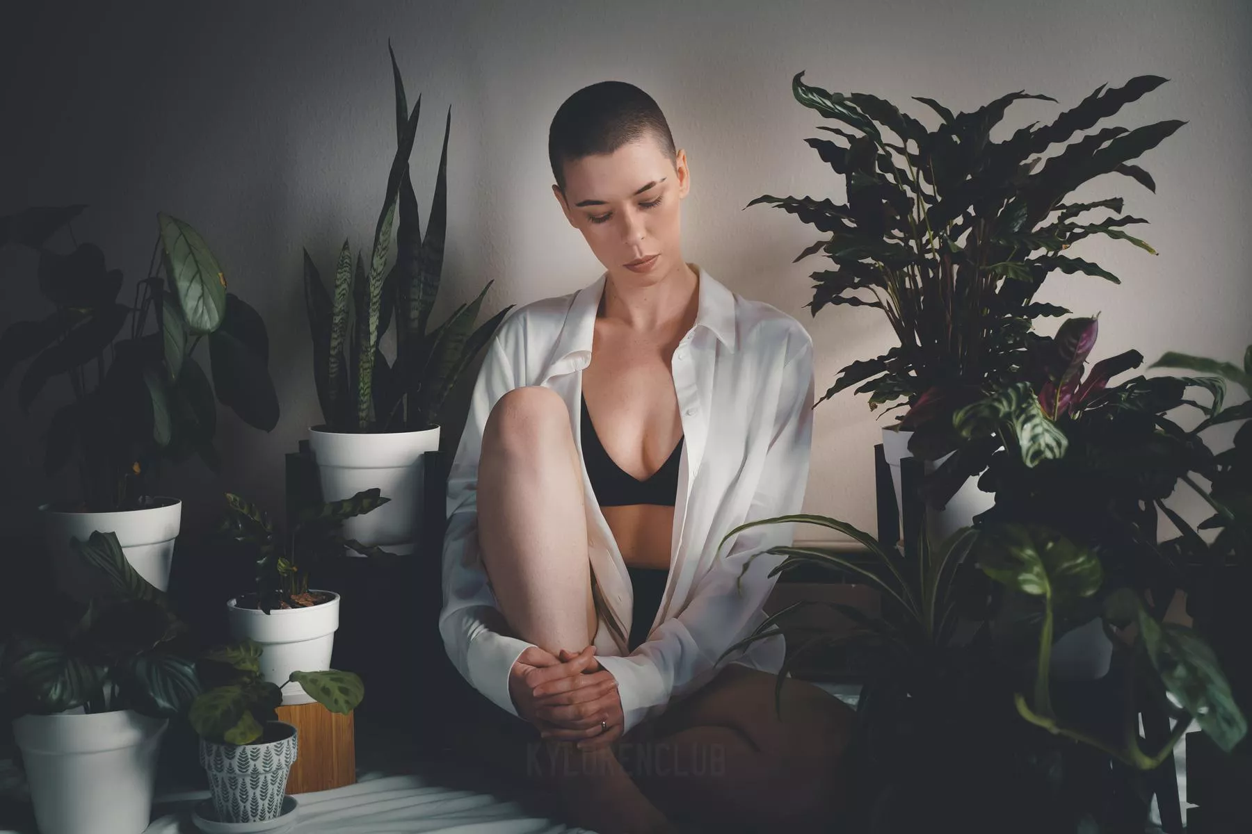 just a girl and her plants