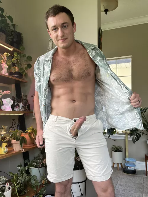 Letting it all hang out..