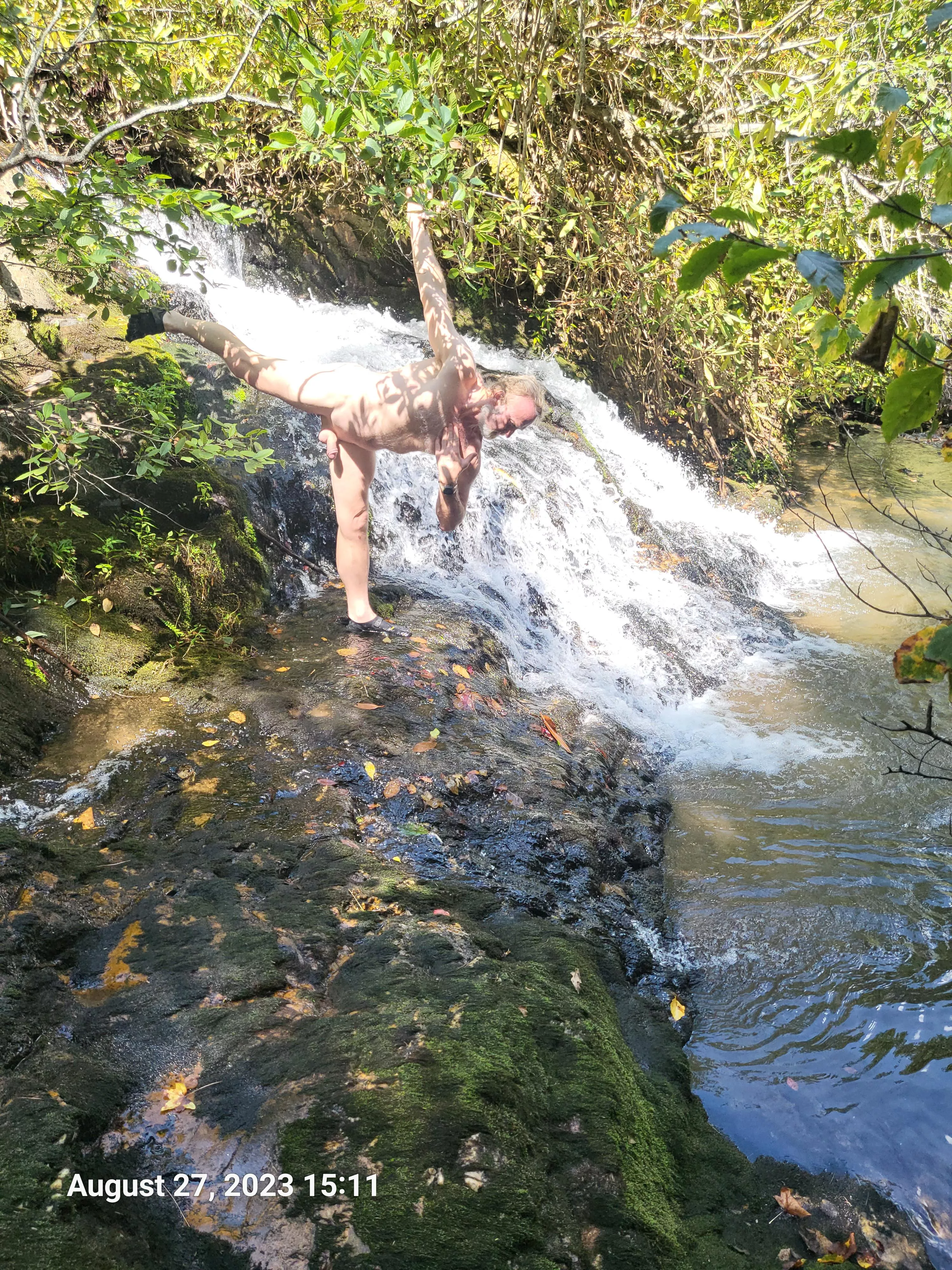 Life is Great! Two of my favorite things - Yoga and Nature!