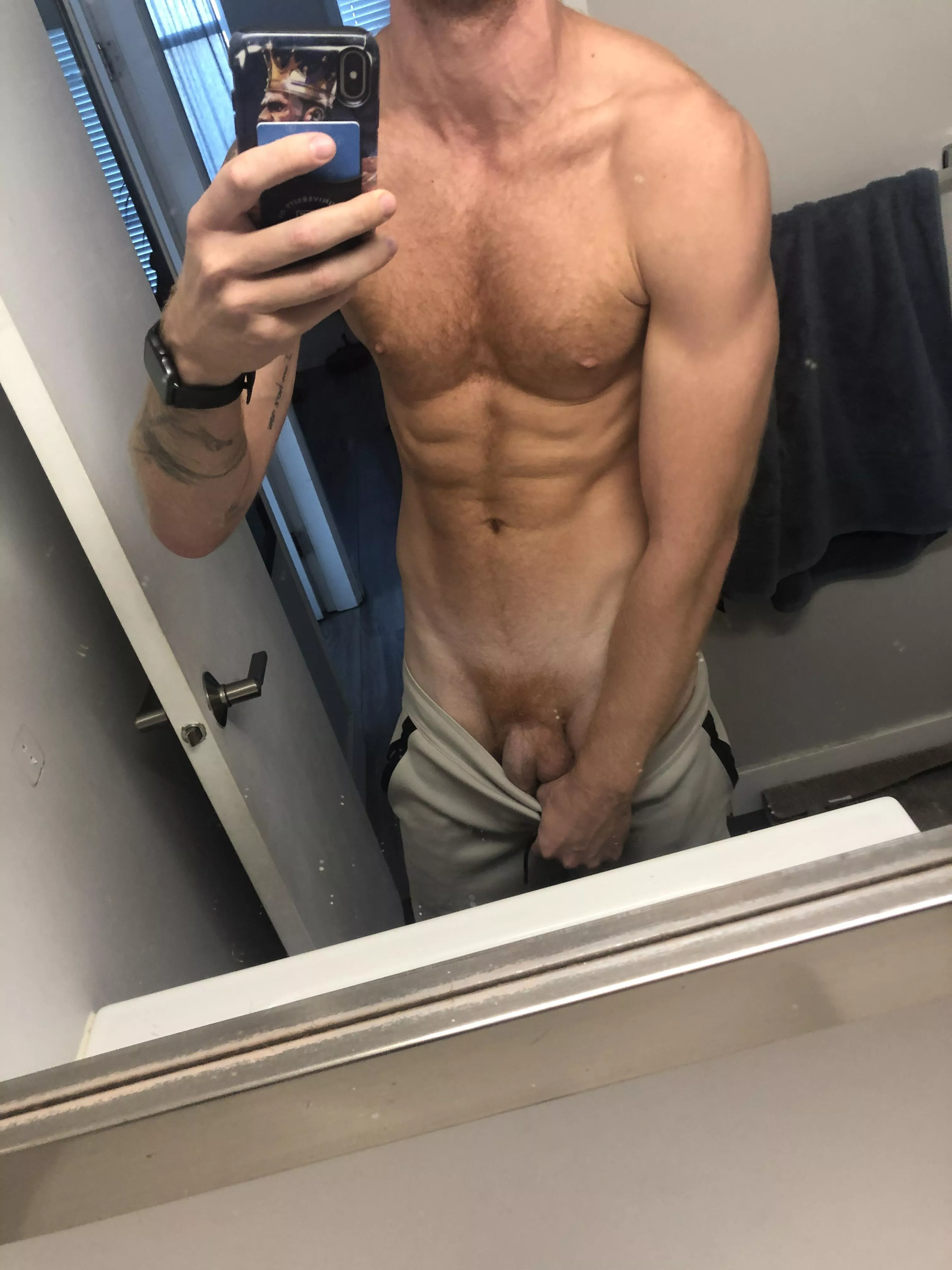 Little bit of abs, little bit of dick