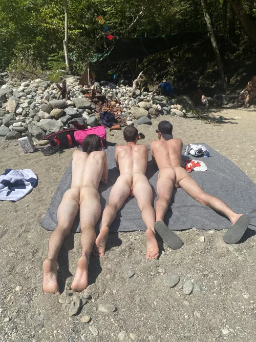 Met some new friends at the river