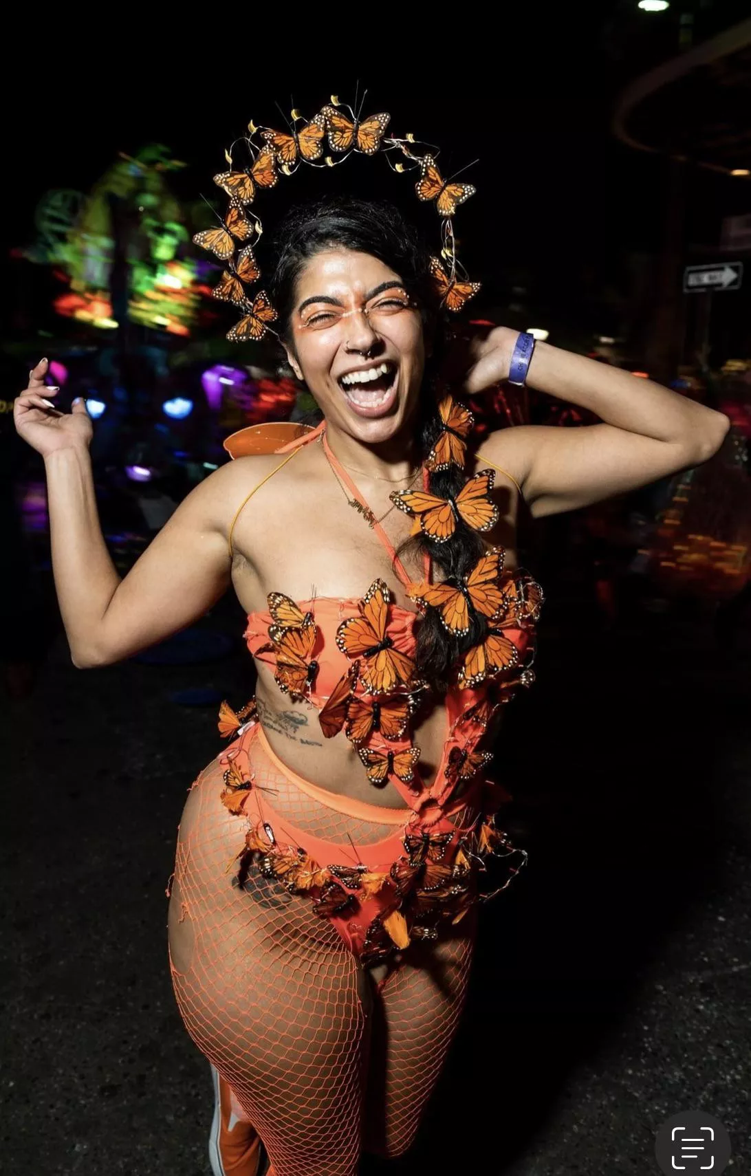 One of my Mardi Gras looks this year for Chewbacchus