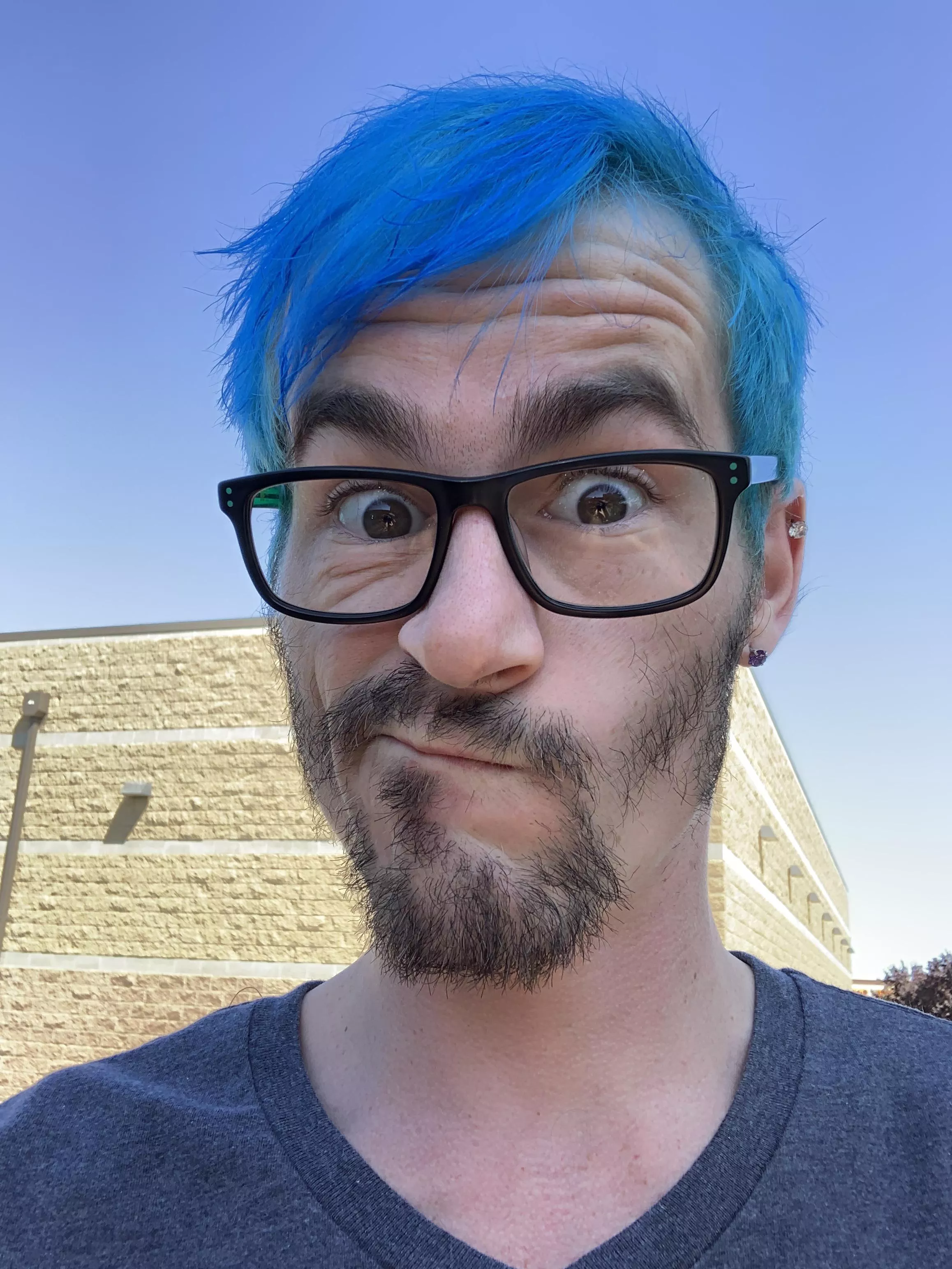 Should I go back to blue hair?