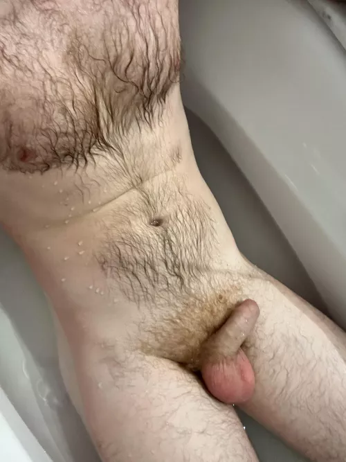 Splashing around like an otter should