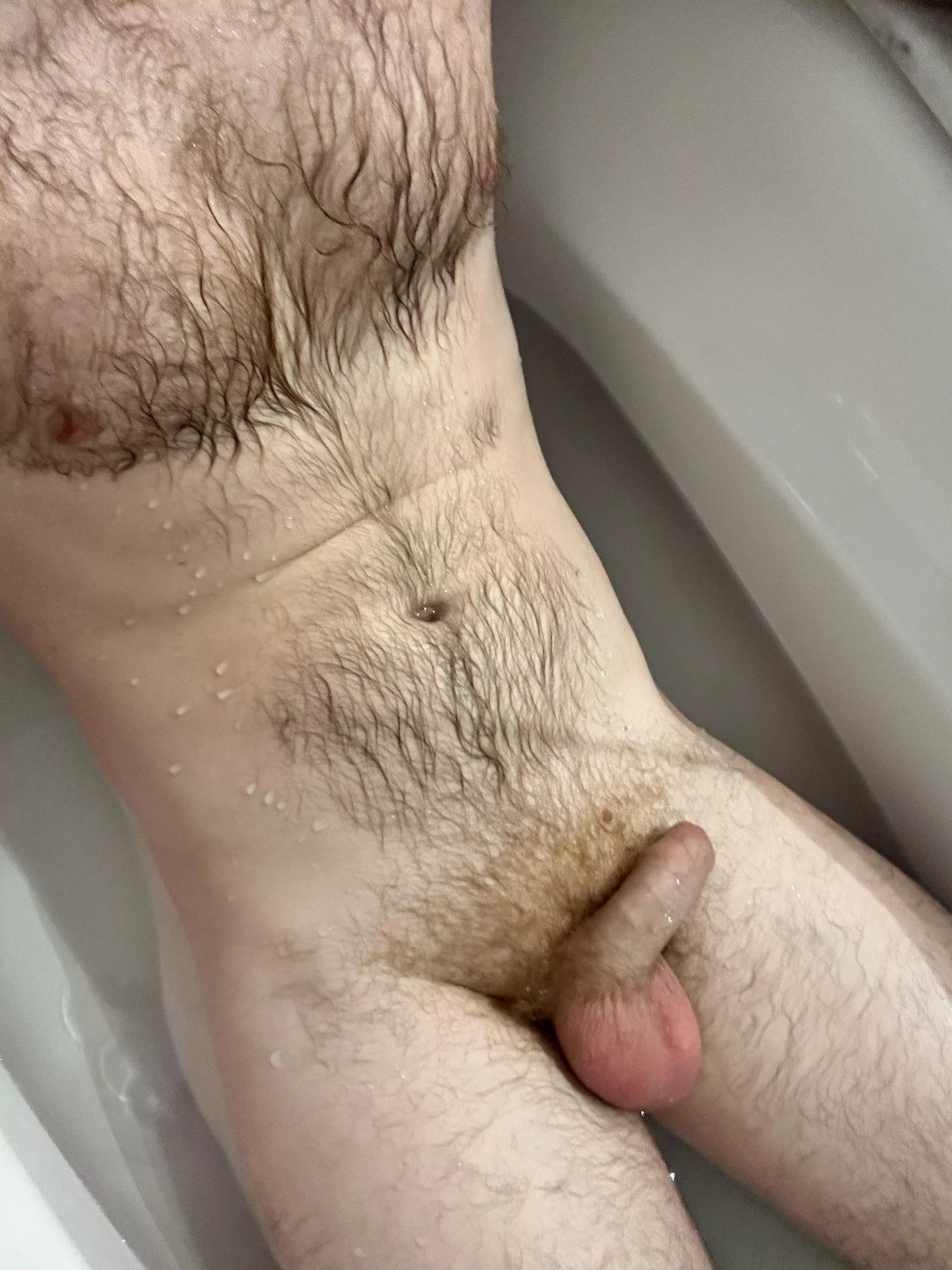 Splashing around like an otter should