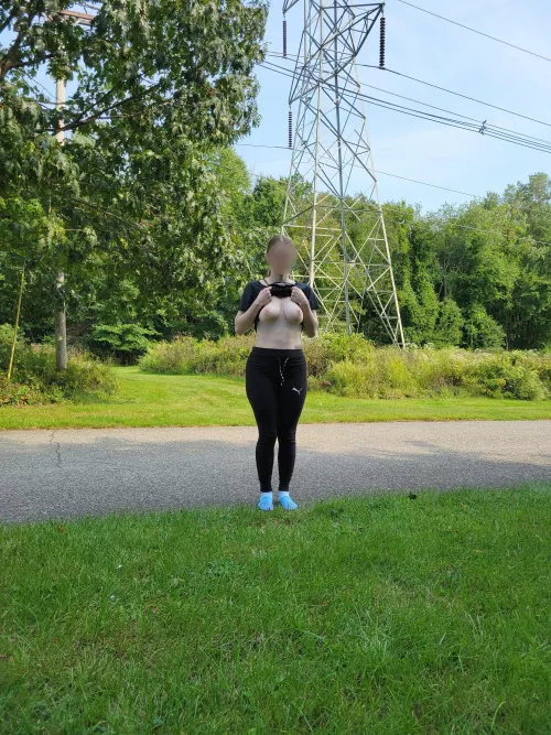 Sun kissed skin at the park