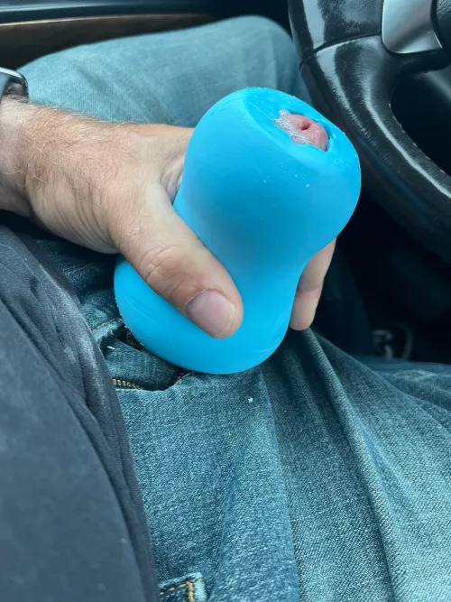 Testing new toy in the parking lot!