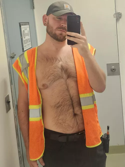 This heat wave got me at work like...