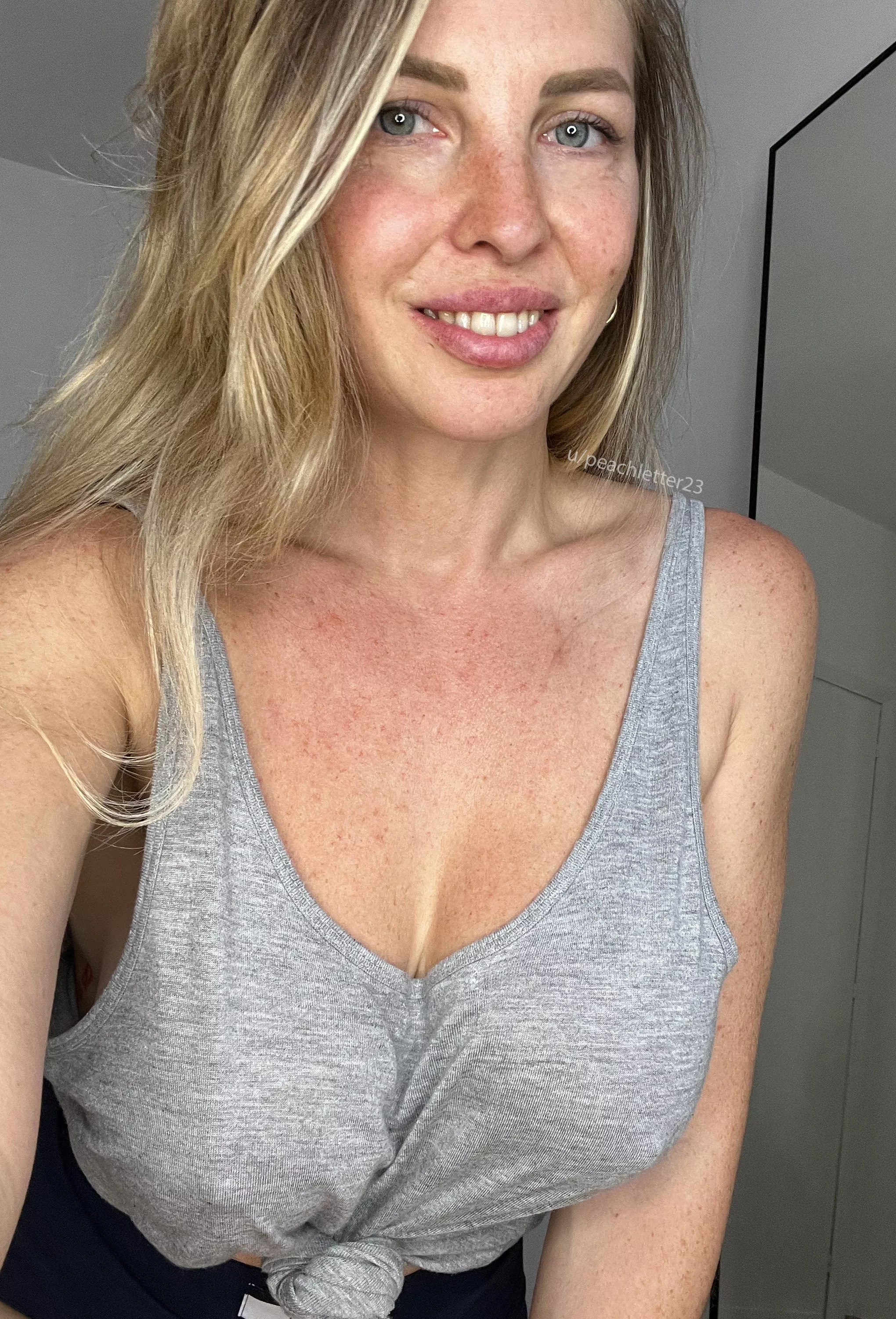 Unaware of the pokies while taking this picture