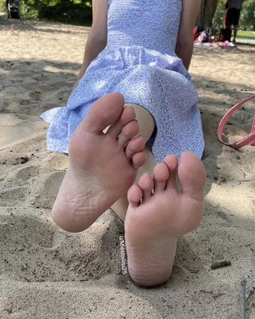 Would you stare at my feet if we were at the beach together?