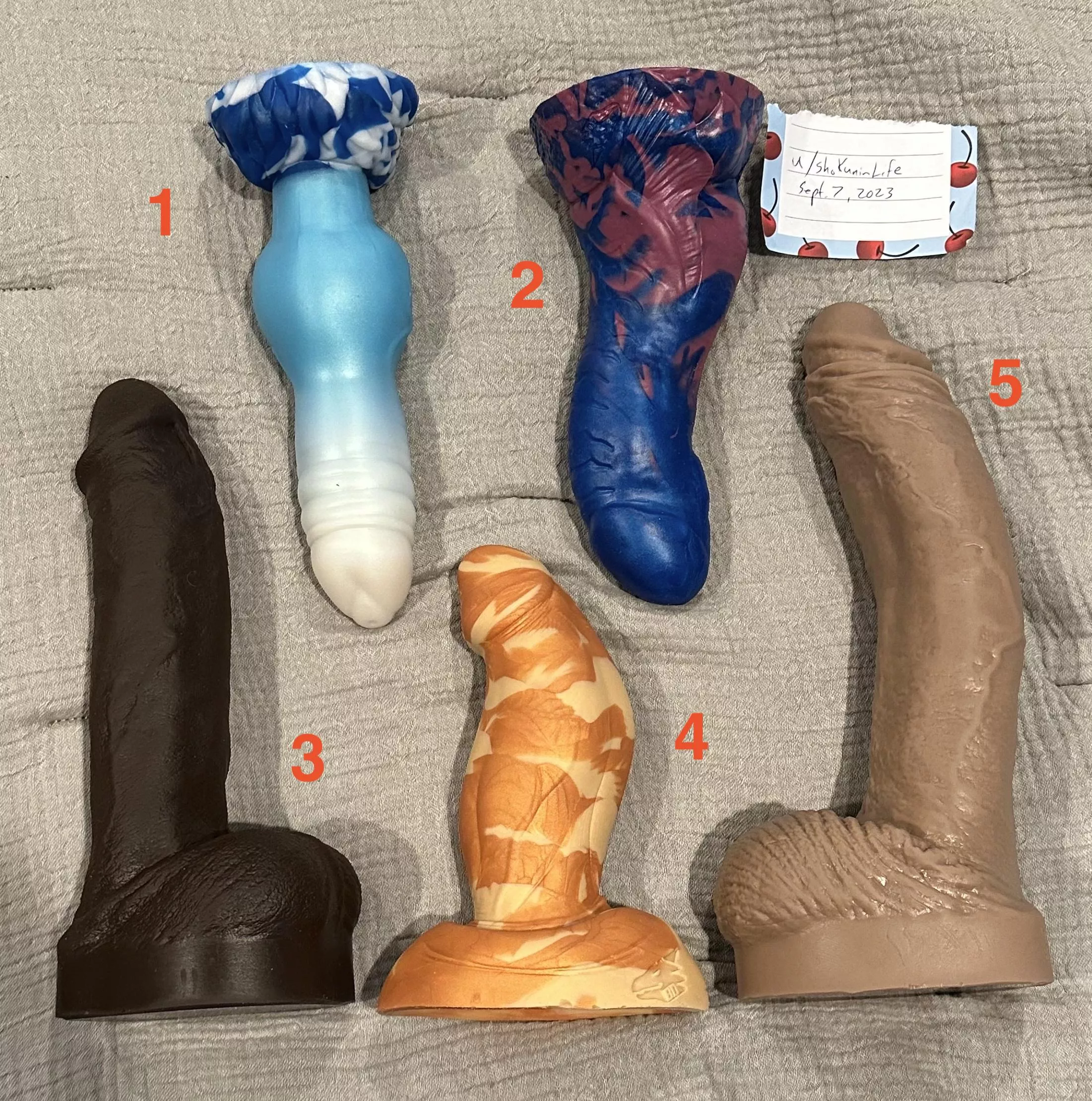 WTS Bad Dragon, Hankey, & Square Peg toys - Austin, Blaze, Delmar, Ray Diesel, Rent Man - Moving soonish