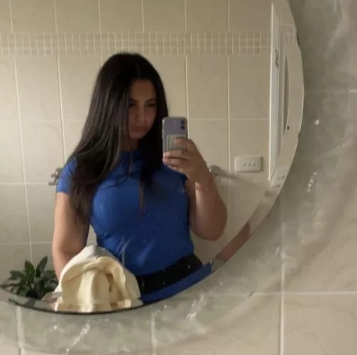 YGWBT DDs pushing out of the shirt