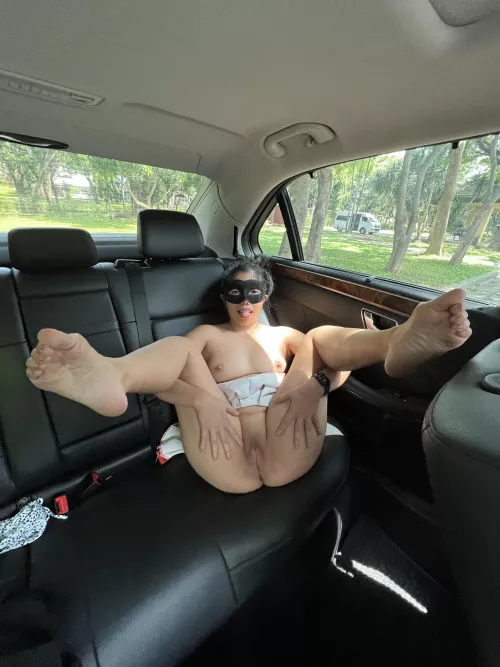 A little flash for that nice Uber driver this morning!