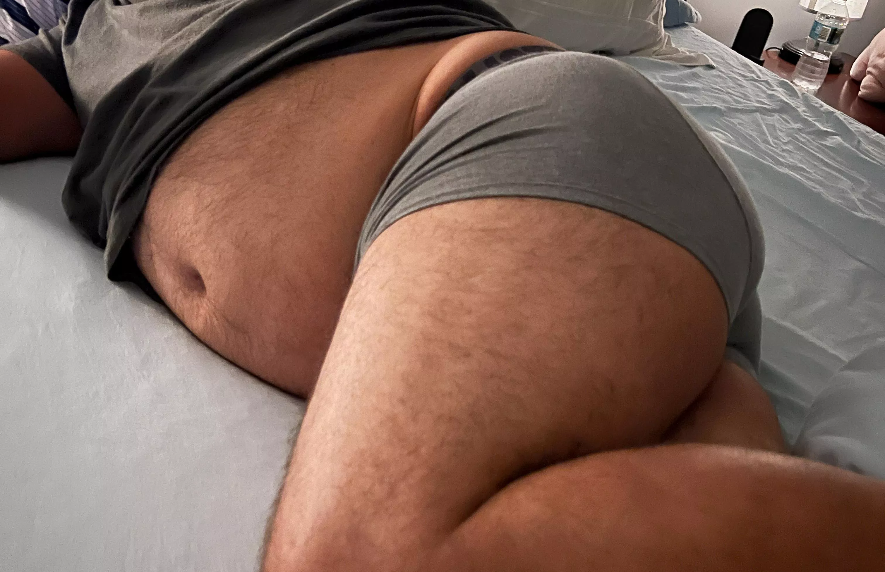 A Nap with Daddy? It's been a Long Day, come and Rub my Belly.