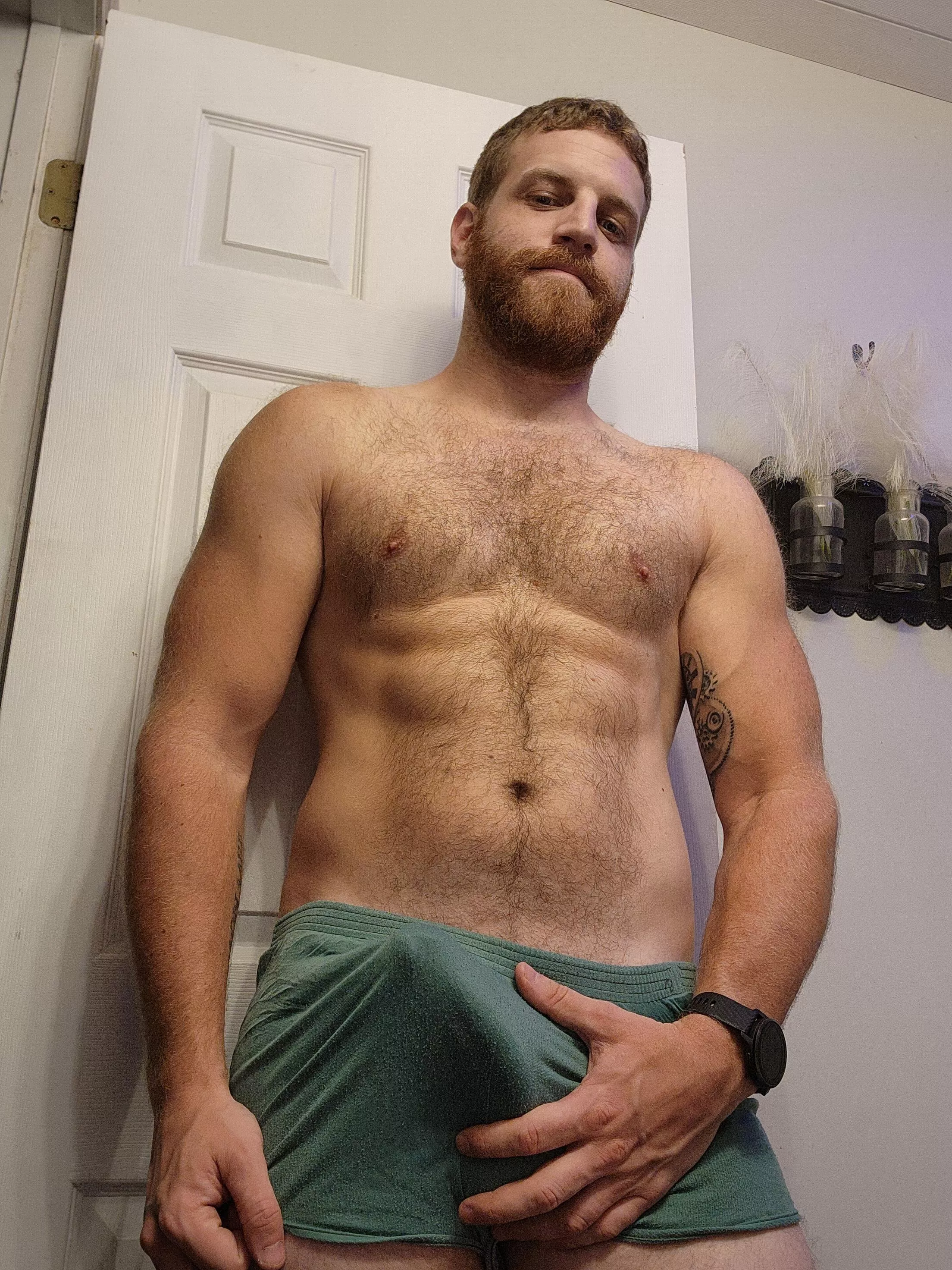 Decided to wear my old Marine Corps running shorts today