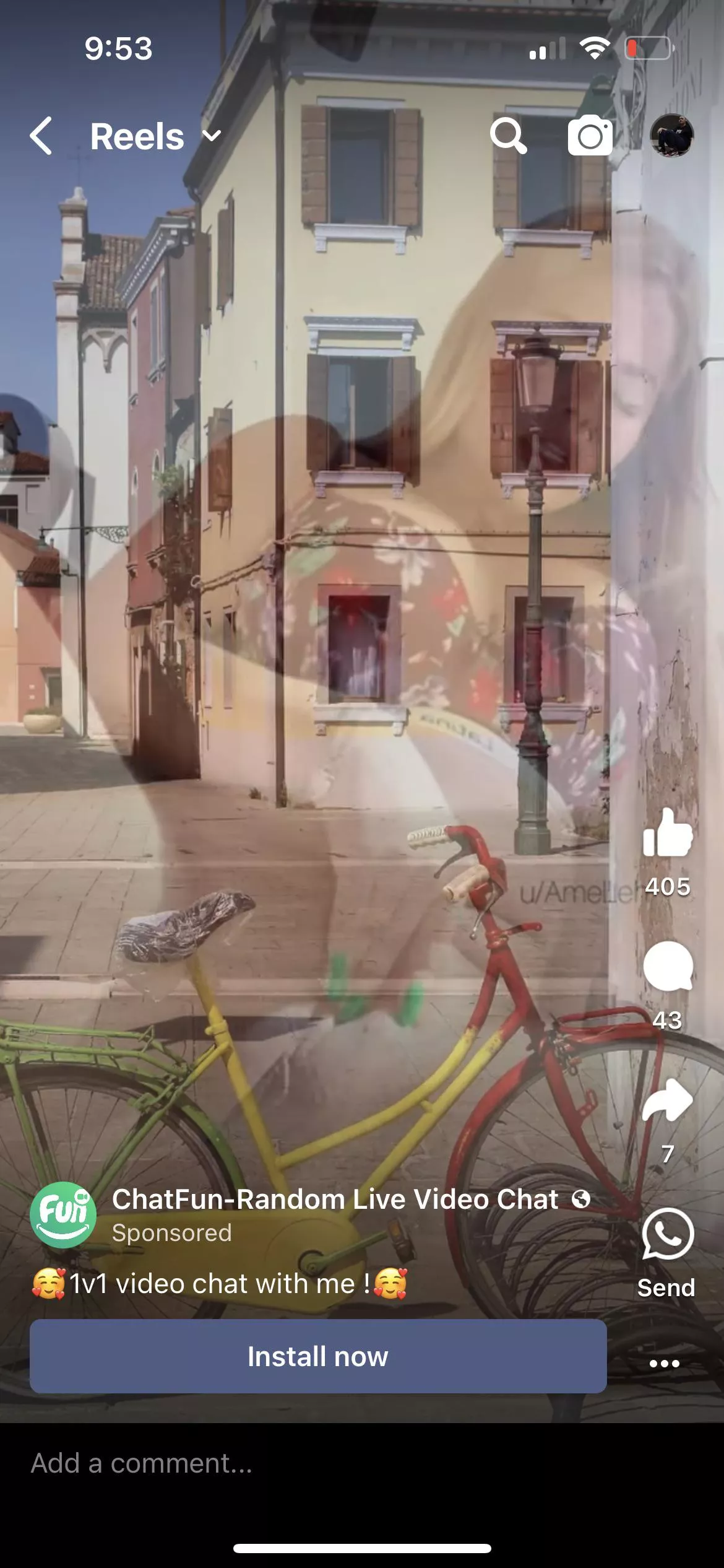 Does somebody know what the video is? Sorry for the shitty pic, it was an ad