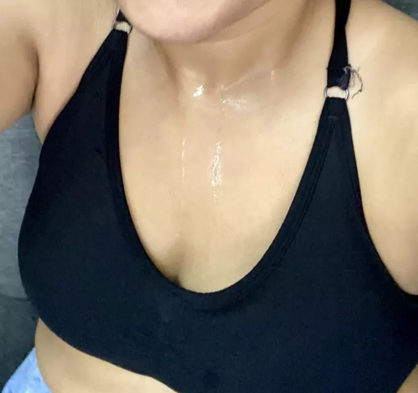 [F] Really sweating after this run. 🙊