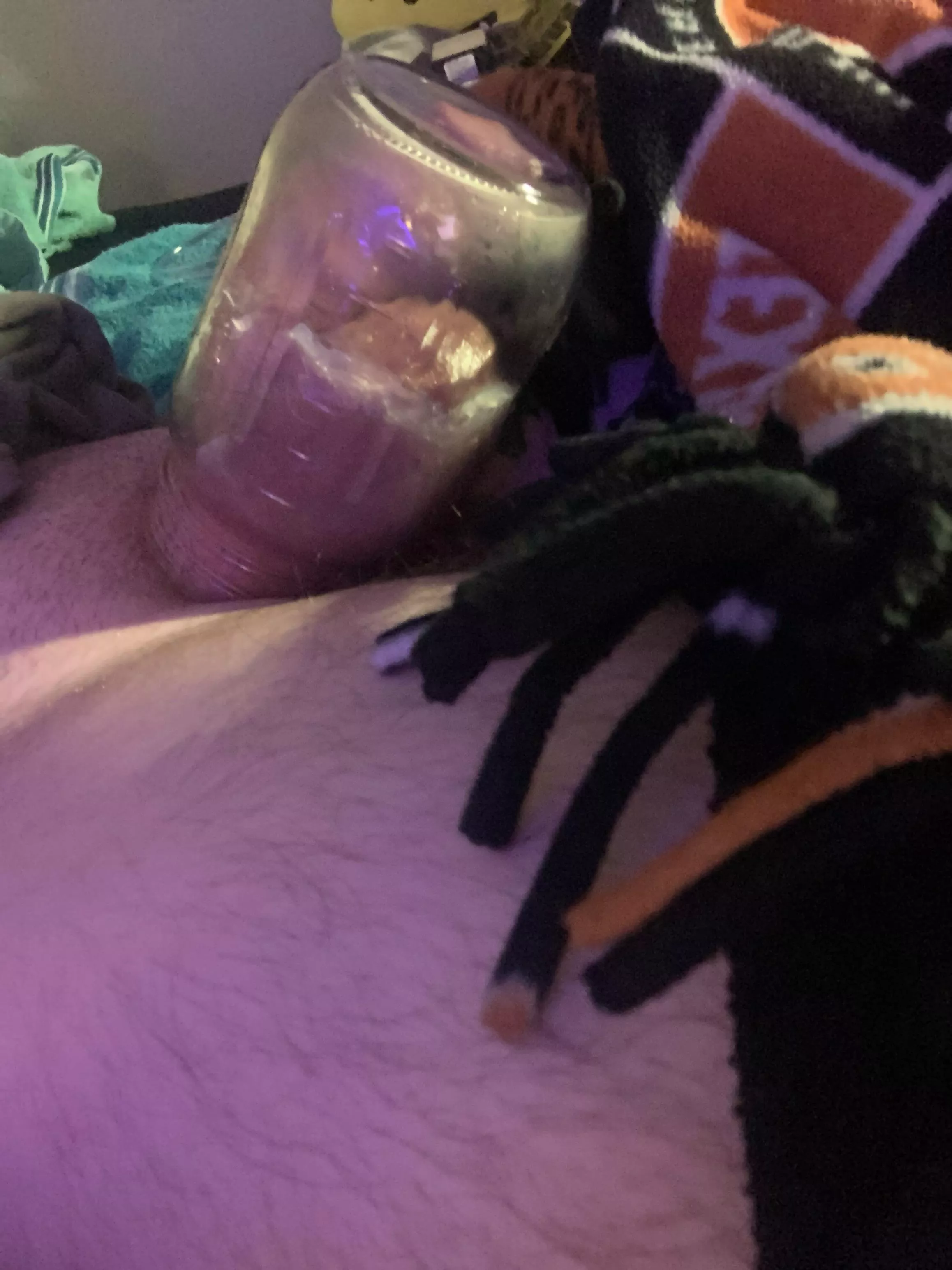 Jar pump before bed