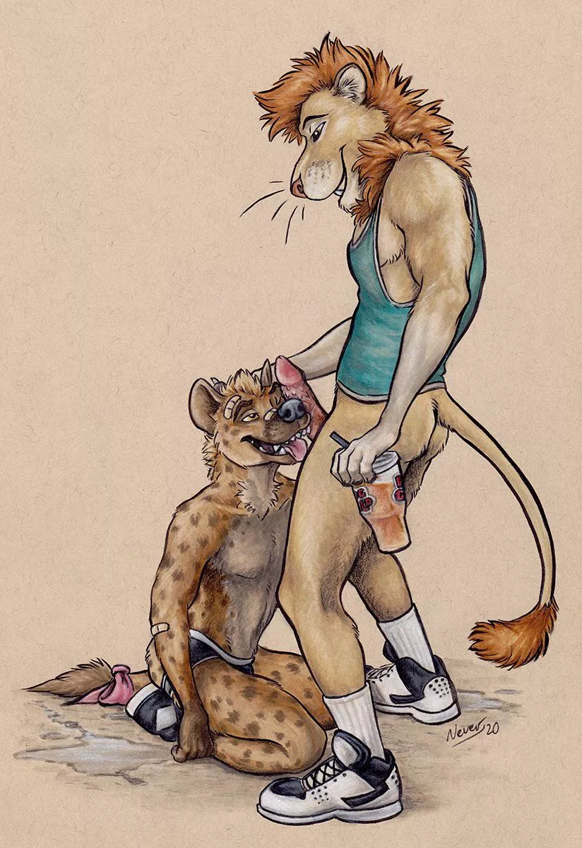 Just a couple of bros (neverwolf)