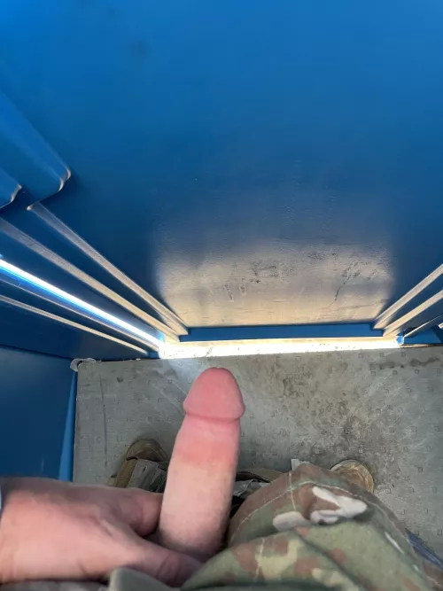 Last door on the right, it’s unlocked meet me here time now