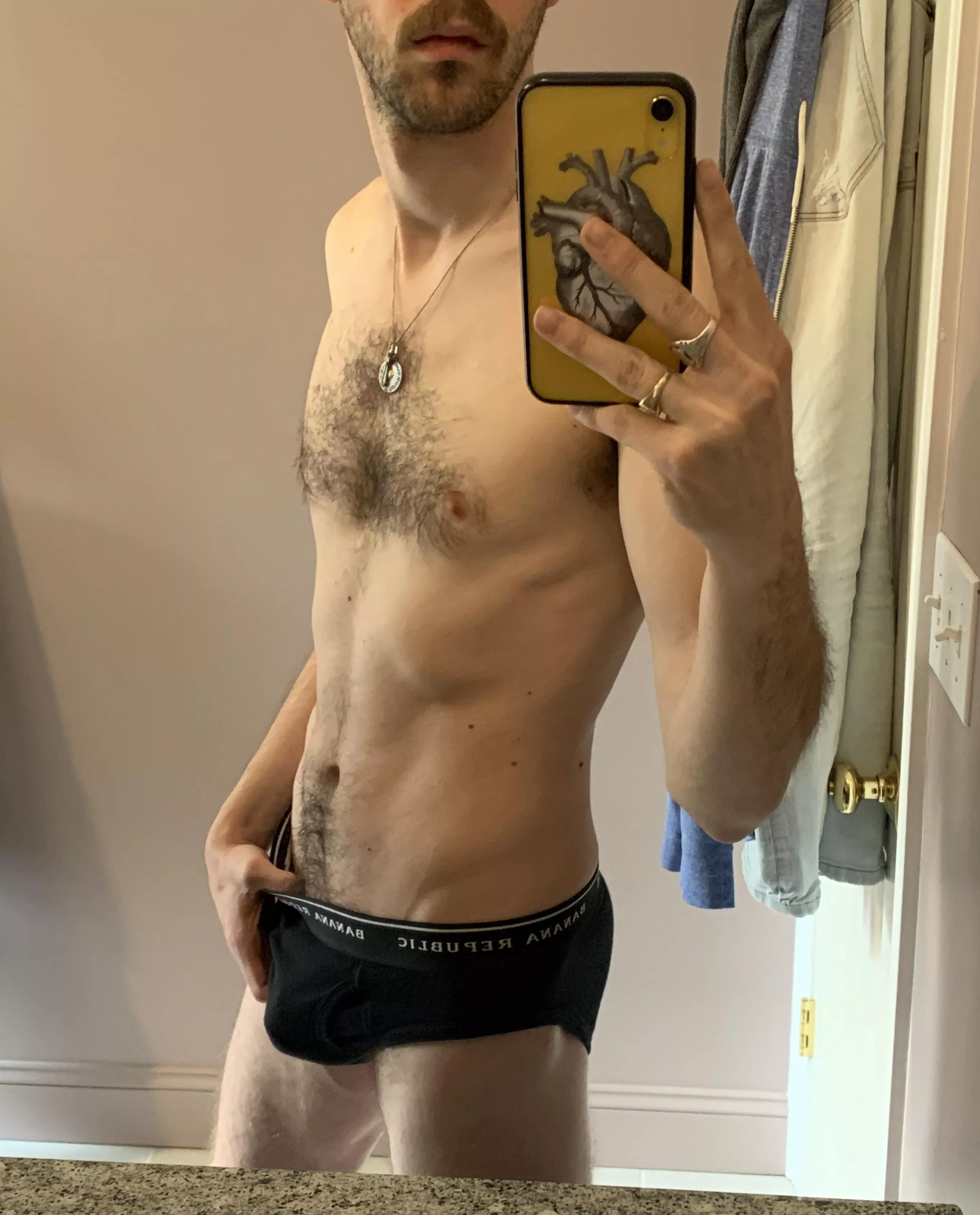 More body hair; or just the right amount?