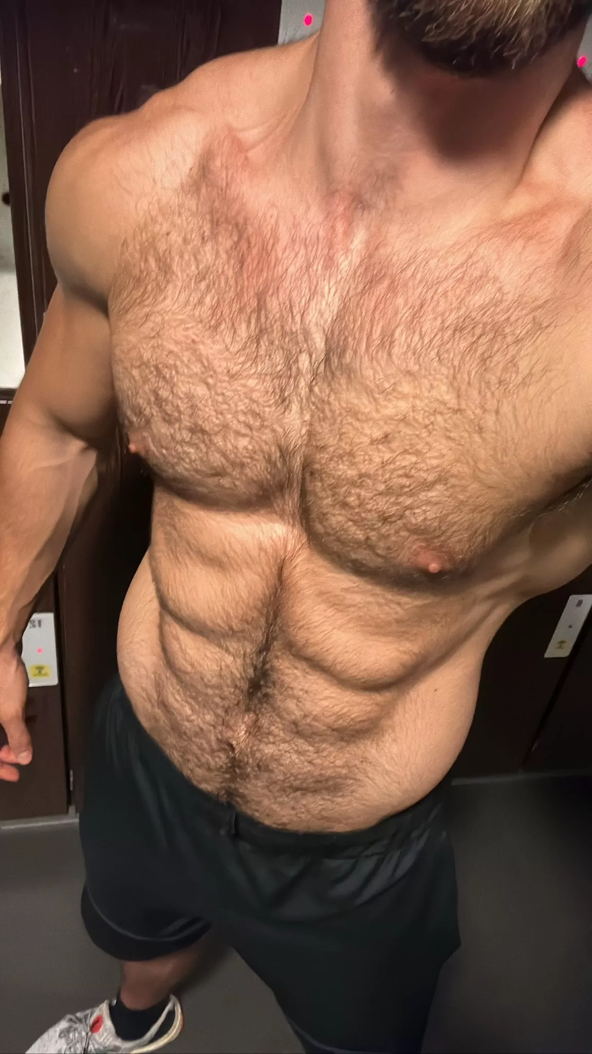 Post gym selfie