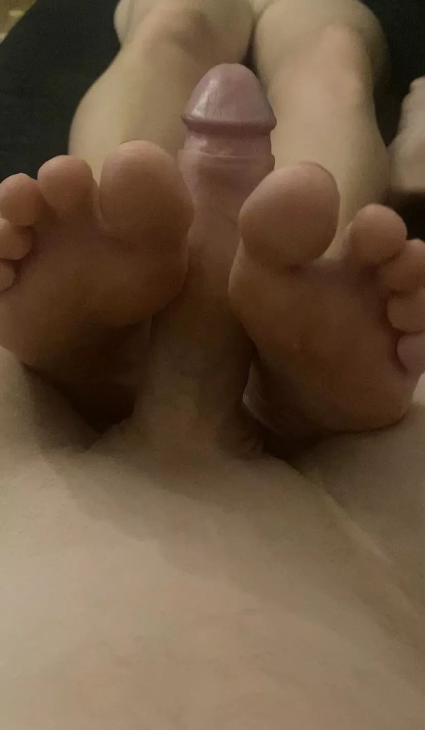 Received my first footjob