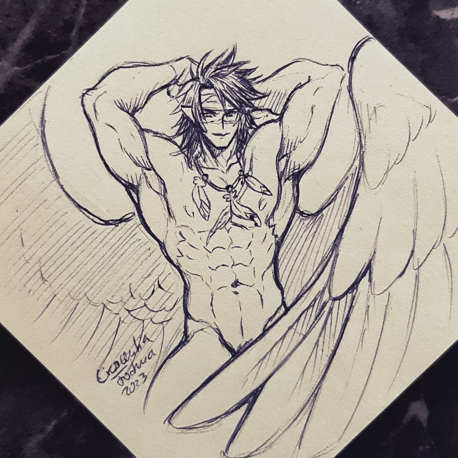 Some Tibarn doodle [by Crescentia Fortuna]