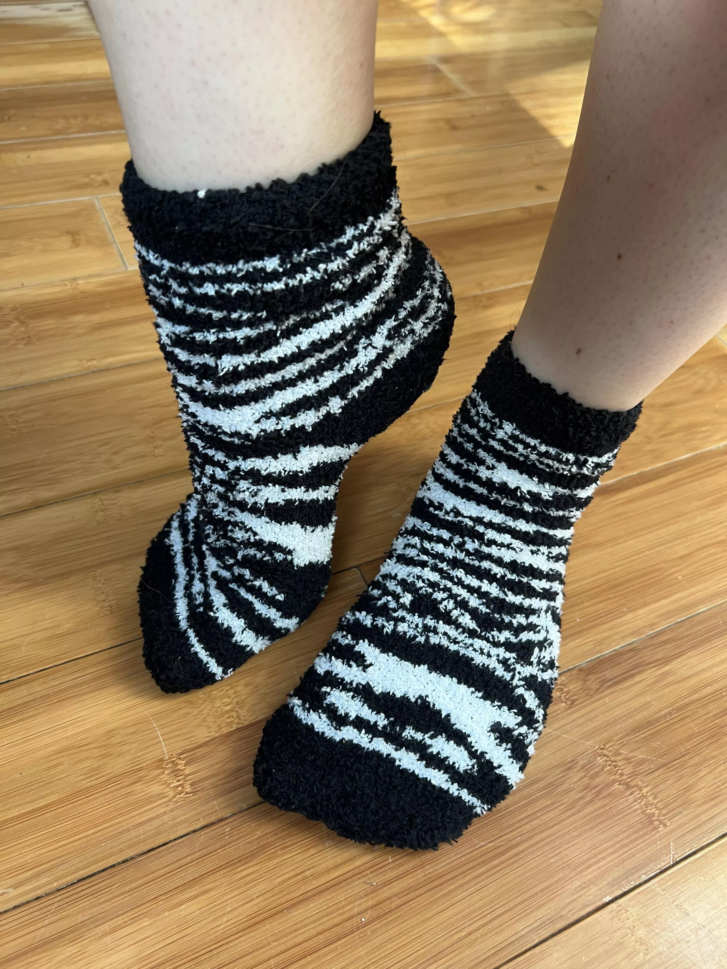 Sweat Filled Summer Worn Fuzzy Socks :)
