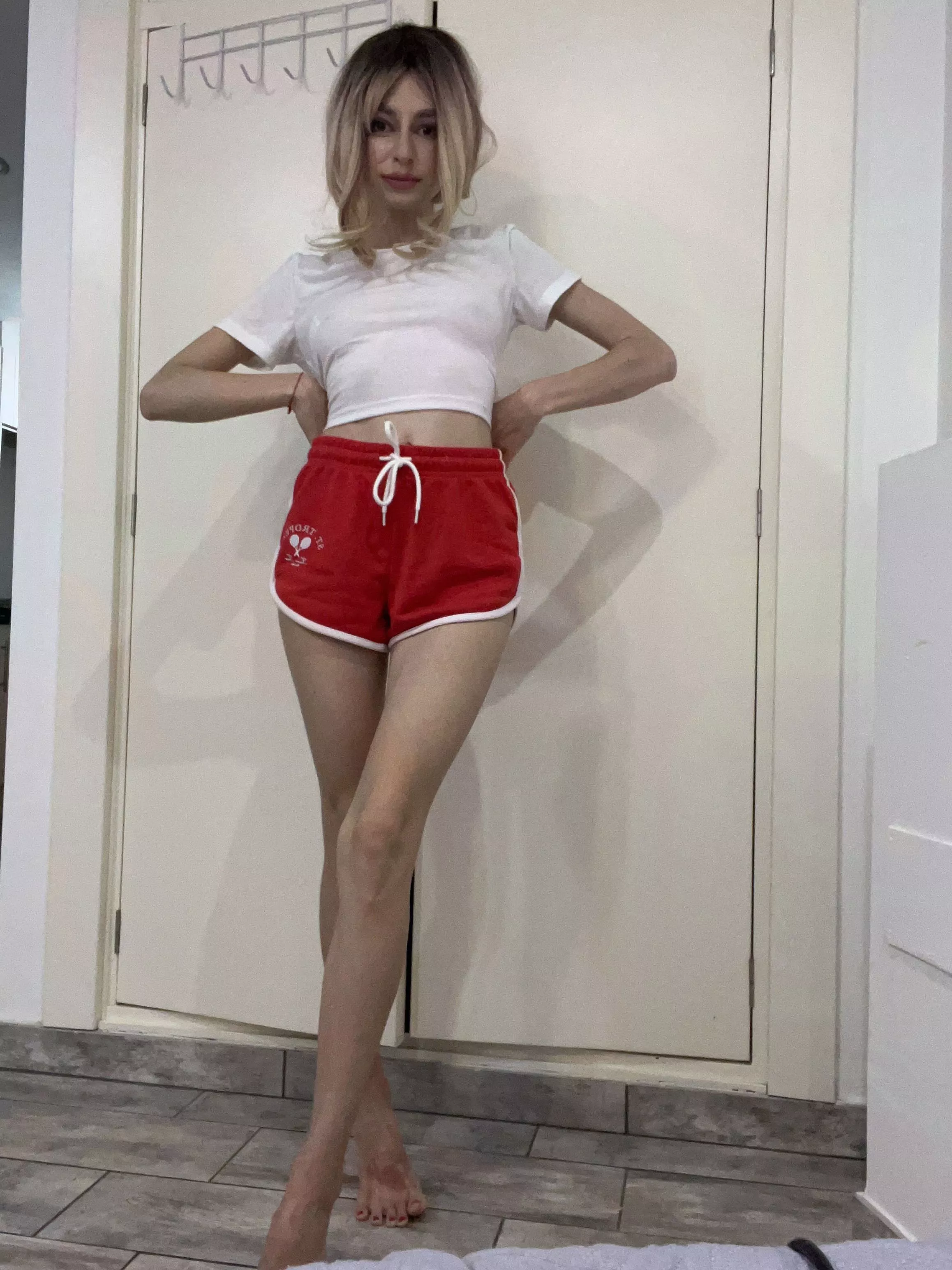 Today I'm at your feet baby