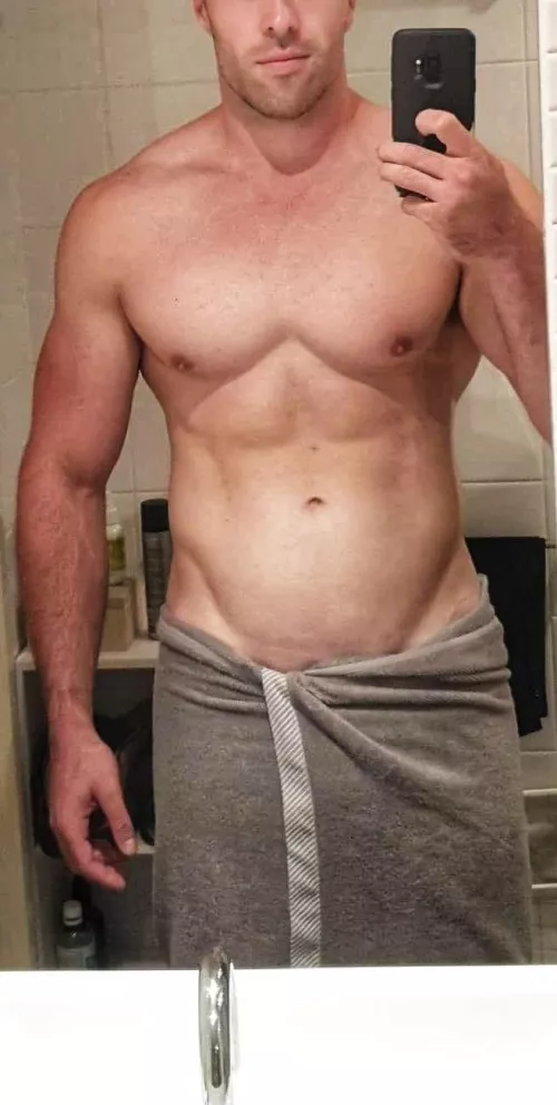 What's under the towel?