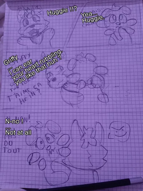 A old comic on my Work sketchbook