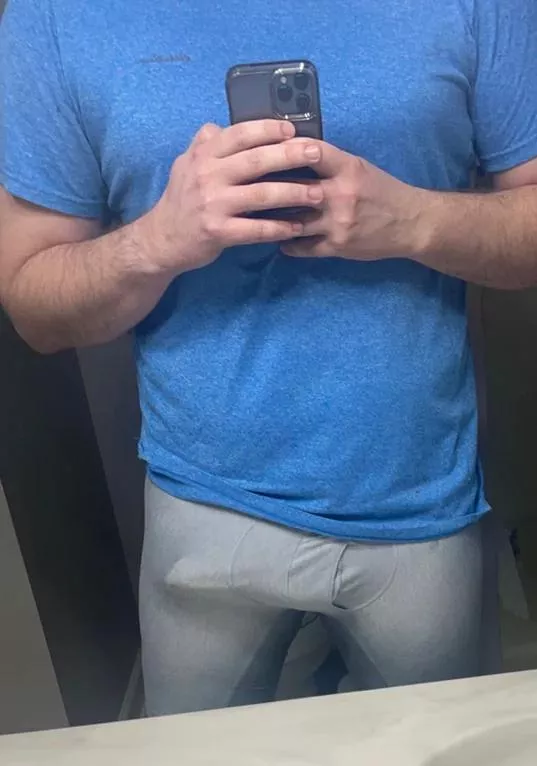 After gym selfie... Think anyone in the locker room noticed?