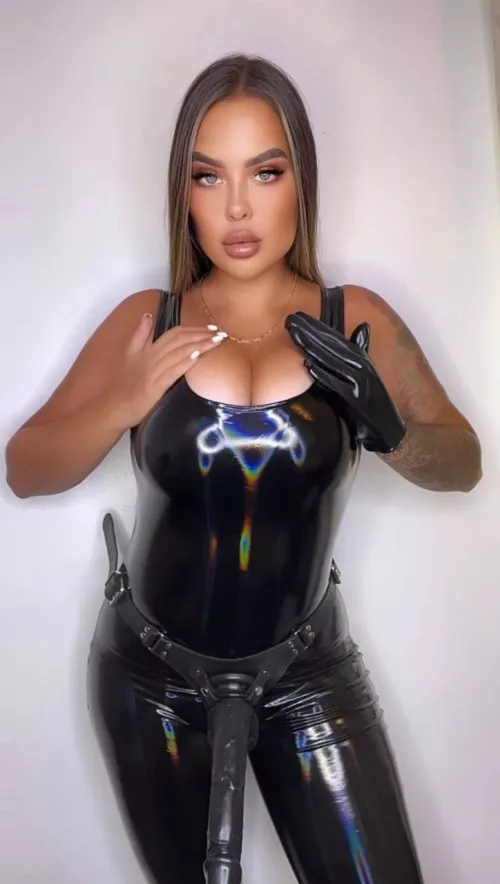 Aren't you the naughtiest? Mommy's gonna teach you a lesson.