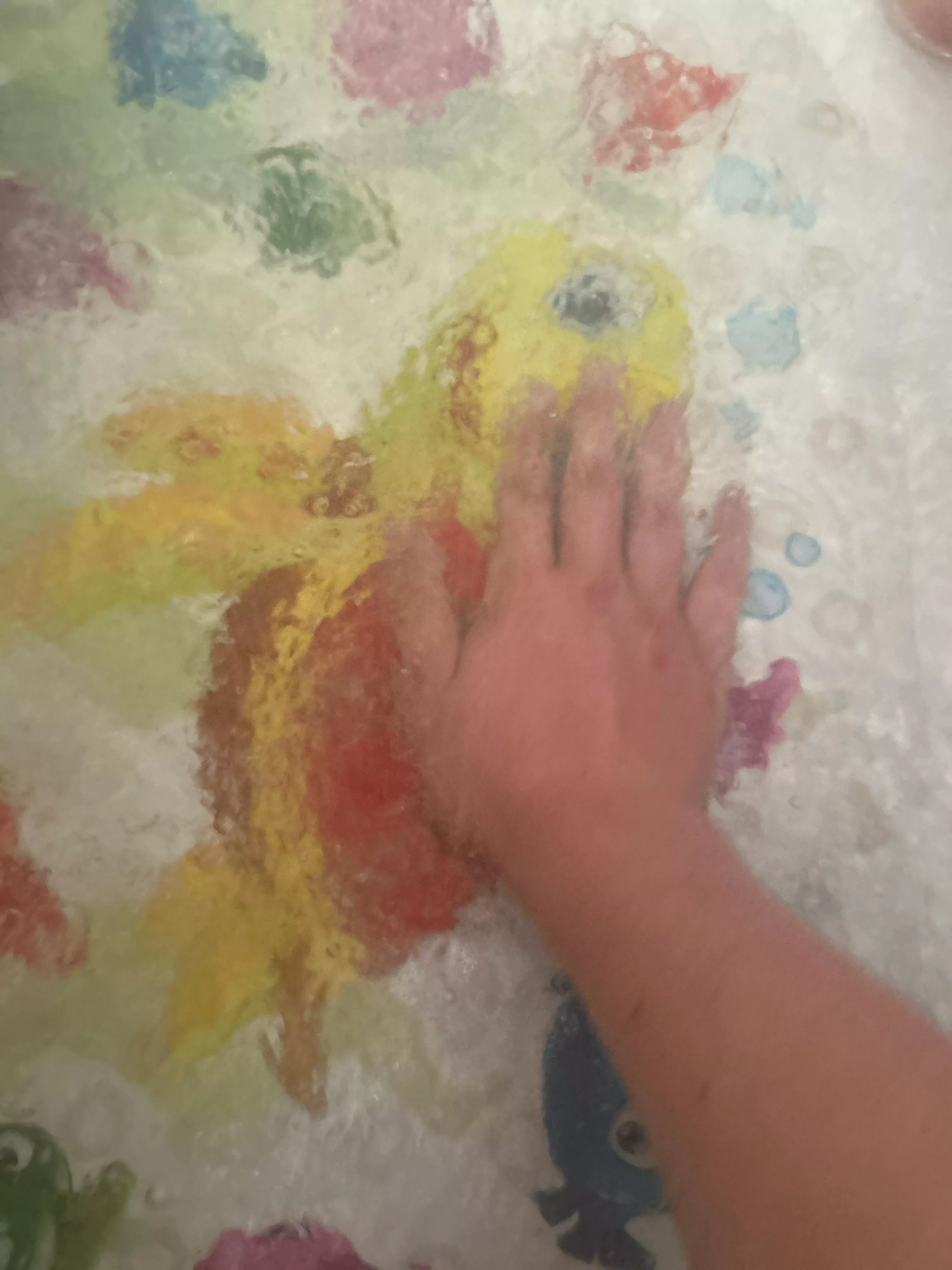 Baby taking a bath 🍼☺️