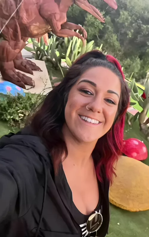 Bayley's smile
