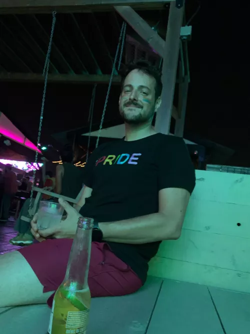 Celebrating PRIDE a few weeks ago