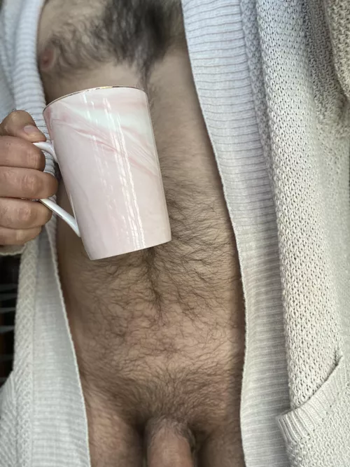 Coffee is ready. Just need sweet cream