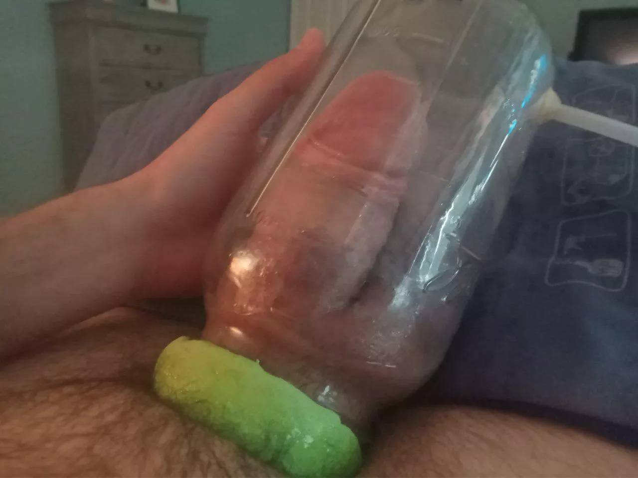 I had time to pump everything.