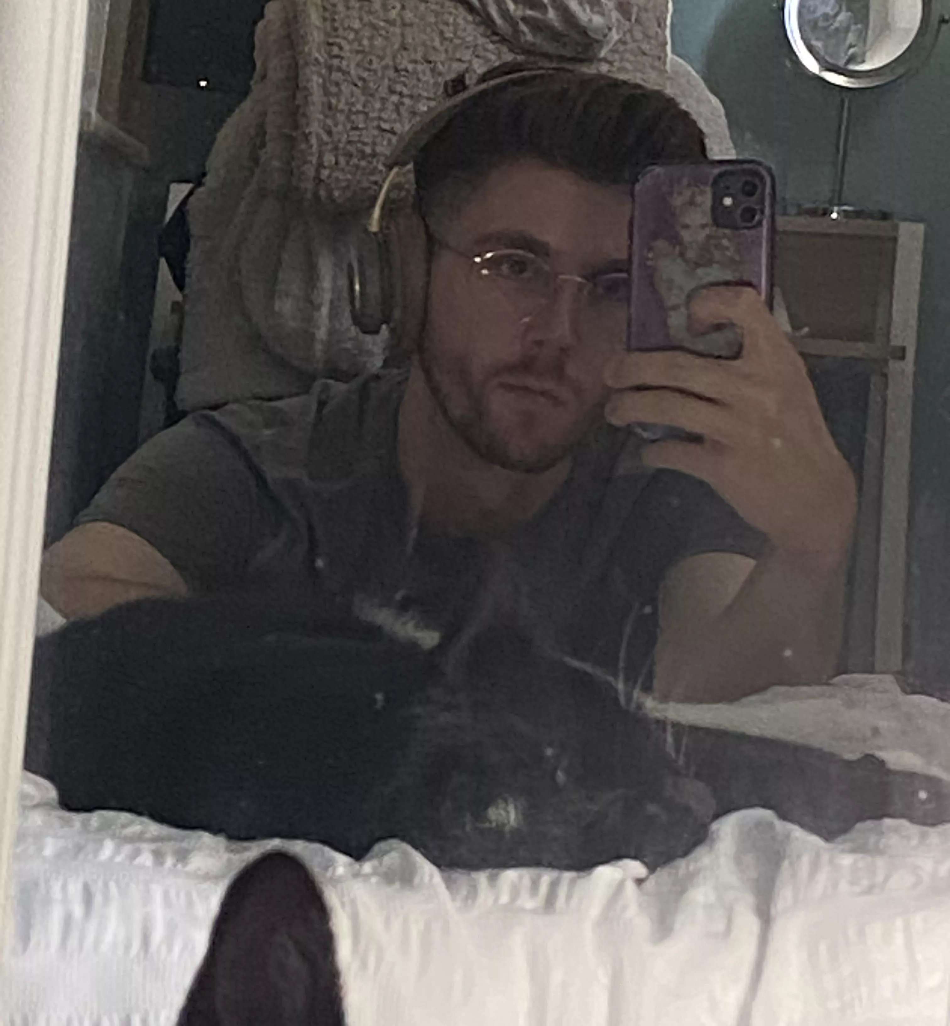 me and little fur baby say hi!