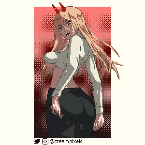 My second post! This time it's Power. And yeah, I will upload Chainsawman girls for this month. Wish me luck!