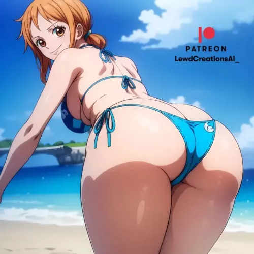 Nami in small bikini