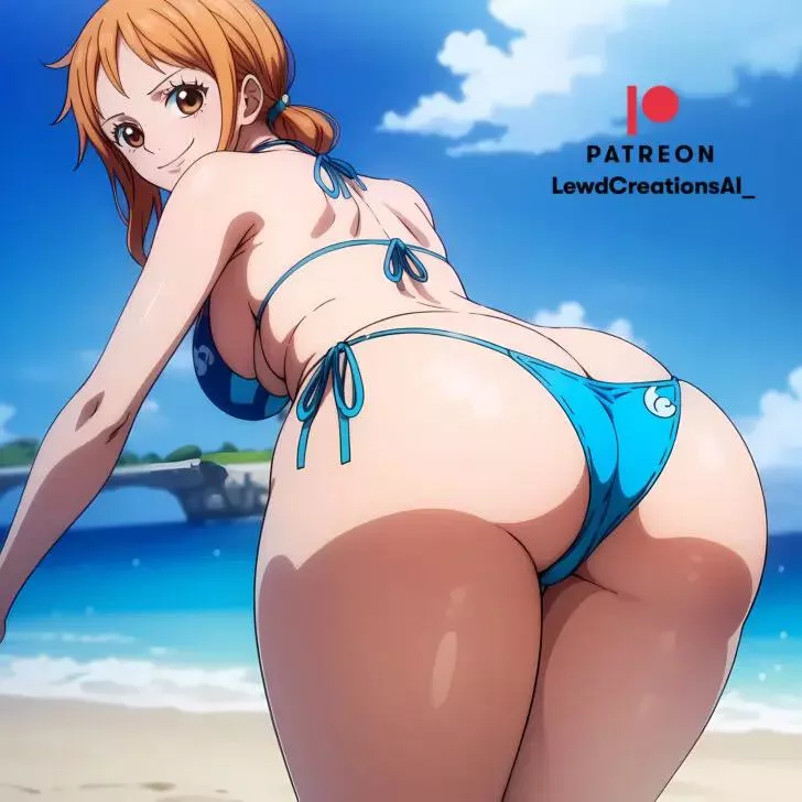 Nami in small bikini