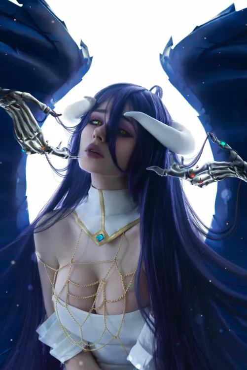 Overlord Albedo cosplay by Tanya Bayer